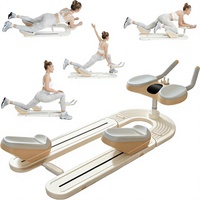 Appareil de soutien lombaire pour la maison, entraîneur de torsion et d'étirement de la colonne vertébrale, support de téléphone mécanique, entraînement abdominal, tonification de la taille et des jambes