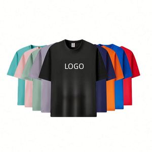 Promotion Long-<b>Staple</b> Cotton T Shirt Adults Unisex Cotton T-shirt with LOGO - Product Image 1