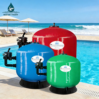 Filtre à sable à montage latéral pour piscine, filtration haute efficacité, réservoir en fibre de verre, Filtro Para Piscina pour le traitement de l'eau des piscines enterrées