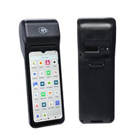Terminal de point de vente portable fin SHUNQI au design moderne, 6,5 pouces, imprimante thermique Android, boîte de paiement mobile intelligente avec NFC