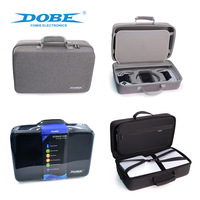 Étui de transport rigide multifonction pour PS5 Pro/Slim avec sac de rangement en EVA à fermeture éclair