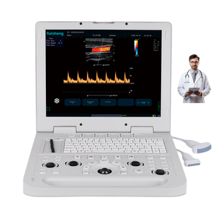 Mesin USG Doppler Warna 2D 3D 4D 5D Berbasis Laptop untuk Klinik Hewan, Peralatan Diagnostik Veteriner - Product Image 1