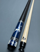 Ensemble de queues de billard professionnelles PERI 58" série VK, légères, durables, de haute qualité, avec fût en érable de 12,5 mm.