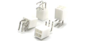 Conector de pines en ángulo recto de 4.2mm de doble fila WAFER 5557: 90 °   Cable Luminoso DIP 2*2P PA66 (1000 Unidades/Bolsa) - Product Image 6