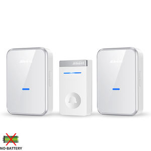 2022ใหม่บ้านไร้สายกันน้ำอิเล็กทรอนิกส์ออดหน่วย200เมตรช่วง2รับ - Product Image 1