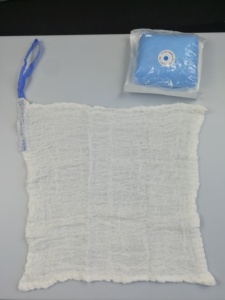 [Produsen] pemasok Cina dengan CE 100% kapas murni EO steril laparotomi spons Lap spon bantalan perut - Product Image 2