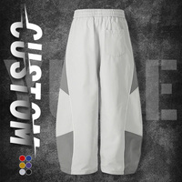 Pantalon de survêtement YUCE pour homme, style streetwear Y2K, coupe ample, avec cordon de serrage, patchwork latéral, léger, décontracté, vente en gros