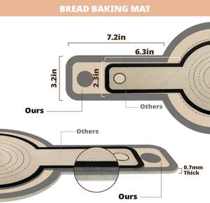 Molde de Silicona para Horno Holandés, 2 Piezas Antiadherentes, Fáciles de Limpiar, Reutilizables, con Asas Largas - Product Image 4