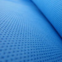 Tissu filtrant domestique 100 % polypropylène antibactérien avec motifs unis/croisés/à pois/à carreaux, non tissé, non tissé par jet de fibres, poids moyen
