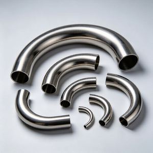Custom Size Stainless Steel Elbow Tube, Adjustable Wall <b>Thickness</b>, Multi Layout & <b>Ring</b> Shape Placement - Product Image 1