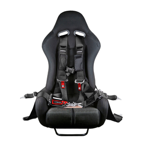 Sabuk pengaman UTV balap Off-Road, sabuk pengaman nilon 4 titik dengan anyaman poliester bantalan 3 inci dan selot aluminium - Product Image 2