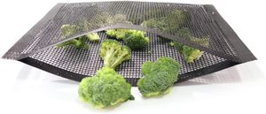 Stock Available Reusable Non-Stick BBQ <b>Mesh</b> <b>Grill</b> Bags & Mats (Black/Gold Customizable Sizes) - Product Image 6