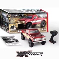 Voiture RC Crawler Yikong Yk41015 1:10 RTR 4WD avec différentiel avant et arrière verrouillable manuellement, moteur à balais 550, 2 vitesses, essieux portiques LCG, camion RC tout-terrain