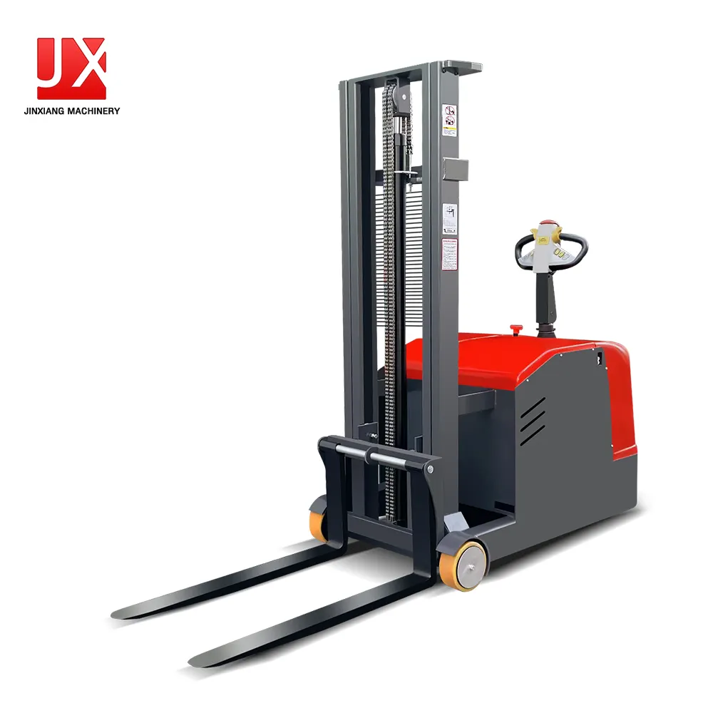 Đầy đủ điện Pallet Jack Stacker điện đối trọng 1t 2t 3t đi bộ Stacker điện xe nâng điện