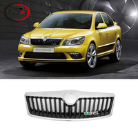 Grille de pare-chocs avant CZJF pour Skoda Octavia RS 2010 2011 2012 2013 2014 1Z0853668 1ZD807221F/221 1ZD807221F/221