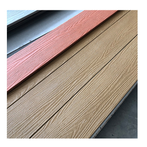 室外装饰板防火纤维水泥板壁板木纹防水覆板，用于外部内部立面 - Product Image 1