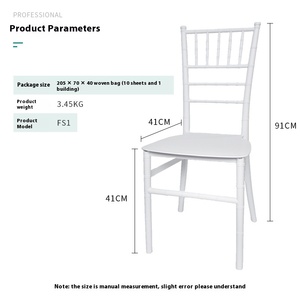 Napoleon PP Blanc Métal Bambou <span class=keywords><strong>Or</strong></span> Plastique Mariages pour Même Banquets Activités Partie Adirondack Outdoor Garden Dining Chairs - Product Image 2