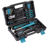 ELEHAND Vente en gros de 57 outils à main multifonctions, tournevis, clé à molette, pinces, marteau, kit d'outils de réparation pour la maison et la voiture