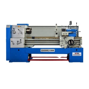 Torno manual de bancada plana de tamaño mediano CD6250, torno convencional, torno mecánico con orificio de husillo grande - Product Image 1
