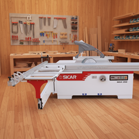 SICAR 3200mm scie à panneaux horizontale automatique certifiée CE coupe de bois CNC Machine Double lame de scie