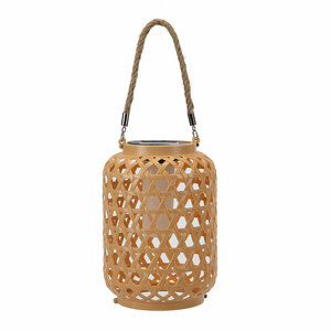 Lentera Gaya Cina Bertenaga Surya untuk Dekorasi Festival Musim Semi, Lentera Rotan untuk Balkon, Taman, Luar Ruangan C - Product Image 5