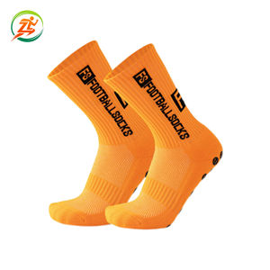 Chaussettes de football professionnelles personnalisées pour hommes, antidérapantes, en nylon, vente en gros - Product Image 5
