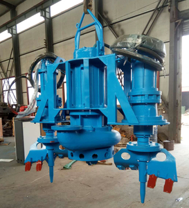 Hydraulic Submersible Slurry <b>Pump</b> With Cutter for Sand Suction River and Sea Dredging - Product Image 1