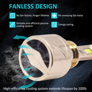 <span class=keywords><strong>DLS</strong></span> 20 NOUVEAU Phare LED haute puissance H4 DC 12V 240W 6000K pour voiture, ampoule pour H13 9004 9007 - Product Image 4