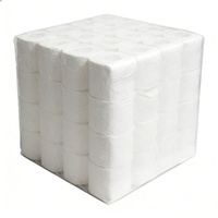 Papier toilette épaissi 4 plis, papier hygiénique de qualité supérieure, haute absorption, durable, sans peluches, pour la maison, l'hôtel, le bureau
