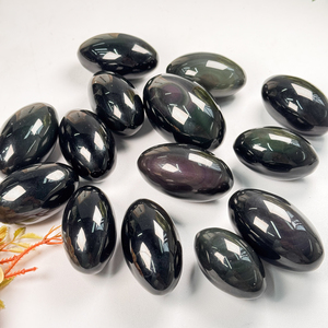 Bán Buôn Rất Nhiều Tự Nhiên Đánh Bóng Tinh Thể Hình Bầu Dục Shiva Lingam Chữa Bệnh Chakra Reiki Thạch Anh Cho Trang Trí Nội Thất Quà Tặng - Product Image 1