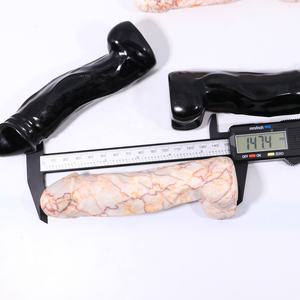 Đũa đá tự nhiên Yoni 2023, que massage bằng đá pha lê, dụng cụ Gua Sha, bút bấm huyệt, chăm sóc sức khỏe, đá ngọc massage - Product Image 6