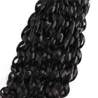 Extensions de cheveux vierges Remy humains en gros, boucles Funmi/Prissy/Pixie, trame double machine, cheveux raides