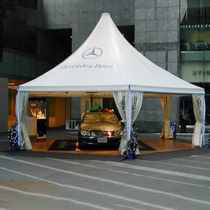 Wholesale OCPO Kitchen Big Outdoor Pagoda <b>Tent</b> <b>Canopy</b> Glass Wall Aluminium Frame Wind Resistant 10 Level Transparent PVC - Product Image 3