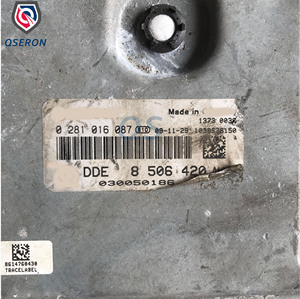 ชุดควบคุมเครื่องยนต์คุณภาพสูง ECM ECU <span class=keywords><strong>DDE</strong></span> 8506420 โมดูลควบคุม 0281016087 คอมพิวเตอร์ PCM 030050186 สำหรับ BMW X5 E53 - Product Image 3