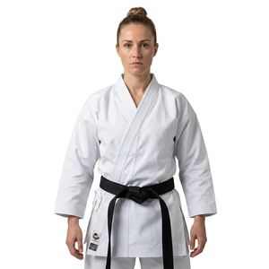 <span class=keywords><strong>Kimono</strong></span> de karaté de style traditionnel pour <span class=keywords><strong>Kata</strong></span> et Kumite, coutures robustes, extensible, respirant, en toile 100% coton, poids lourd - Product Image 3