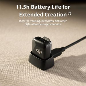 Microphone sans fil DJI Mic <span class=keywords><strong>Mini</strong></span> (2 émetteurs + 1 récepteur mobile) pour iPhone/Android, Plug & Play, compact, léger, anti-bruit - Product Image 4