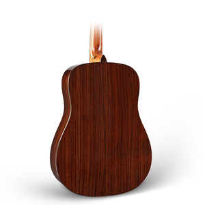 LK-D006ไม้กีต้าร์อะคูสติกโก้เก๋ร่างกายไม้เนื้อแข็งกำหนดเอง - Product Image 4