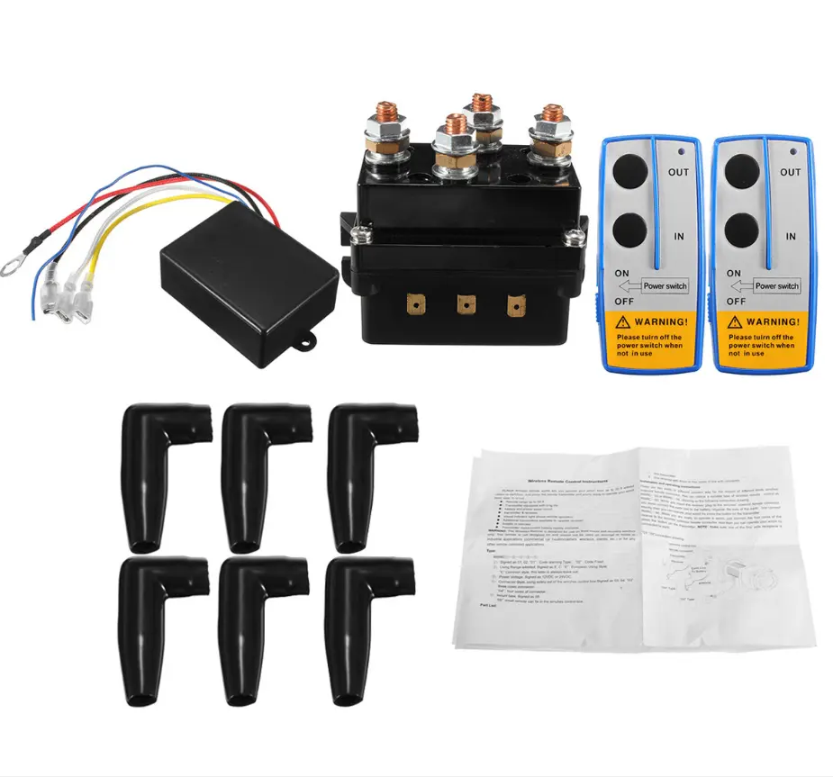 Winch Relay Switch Universal 12V 500A Wireless Remote Contactor Car Accessories Solenoid RelayためCar Auto