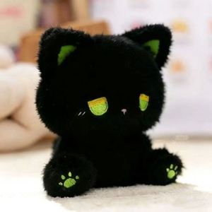 ตุ๊กตาขนนุ่มน่ารักขนาด 16 ซม. ของเล่นตุ๊กตาคุณภาพสูง รูปการ์ตูนนั่ง แมวน้อยอีโม ของขวัญสำหรับเพื่อน - Product Image 3