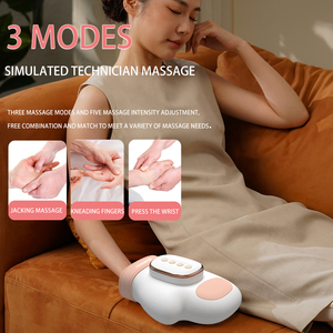 Transfronterizo personalizado nuevo masajeador de mano airbag compresa caliente descompresión masajeador dedo acupuntura cuidado de la presión - Product Image 4