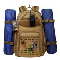 Sac à dos tactique à double bandoulière, pour le cyclisme, l'alpinisme, le camping, sac à dos de grande capacité, sac à dos tactique d'extérieur