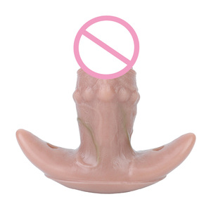 Vibrateur sans fil SXXY, réaliste, en silicone souple, avec serre-bouche et ceinture, jouet sexuel texturé réaliste pour couple - Product Image 6