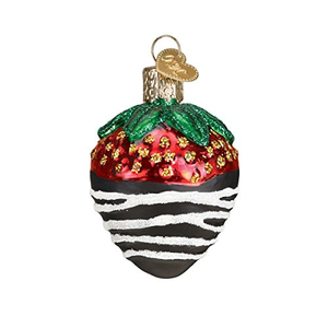 Ornement de Noël personnalisé en verre 2026 – Fournitures pour décorations de Noël : petites boules en forme de pizza et de beignets pour la décoration de Noël - Product Image 3