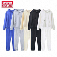Survêtements personnalisés pour hommes et femmes, 100% coton, chenille, logo brodé, ensemble jogging, sweat-shirt à capuche, marque privée, survêtement personnalisé