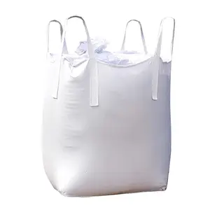 China PP Ton FIBC Bags Jumbo Bulk Big Bag 1000Kg 1500 Kg 500Kg For Packaging