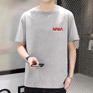 <span class=keywords><strong>เสื้อยืด</strong></span>ออกกำลังกายทรงบ็อกซี่สำหรับผู้ชาย น้ำหนัก 220 กรัม ขายส่ง <span class=keywords><strong>เสื้อยืด</strong></span>ลำลองผ้าเรียบสีพื้น พิมพ์ลายได้ตามสั่ง สวมใส่สบาย ขายดี - Product Image 5