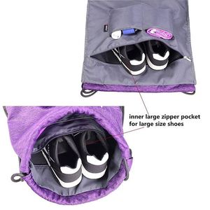 Mochila con Cordón de Fábrica BSCI, Bolsa Deportiva, Bolsa para Zapatos, Bolsa de Gimnasio, Bolsa de Embalaje con Cordón - Product Image 3