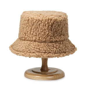 Chapeau bob en peluche polyester personnalisé avec logo tendance 2025, broderie, chaud pour l'extérieur, chapeau de pêcheur, hiver, fourrure moelleuse, femme, pêche - Product Image 5