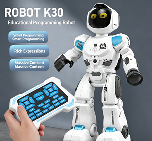 Robot intelligent programmable, machine d'éducation précoce multifonctionnelle à détection de haute technologie, jouet interactif pour enfants - Product Image 2