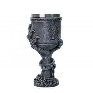 Prêt à expédier – Gobelet en résine 3D griffe de dragon, tasse à boire en acier inoxydable 304 de qualité alimentaire, petit MOQ 2 pièces pour boutique en ligne - Product Image 1